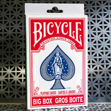 BARAJA BICYCLE GIGANTE - ROJA (NUEVO MODELO)