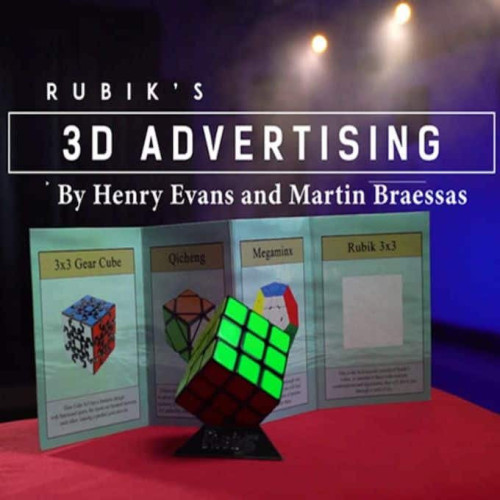 PUBLICIDAD CUBO DE RUBIK 3D - Henry Evans
