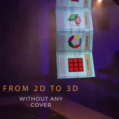PUBLICIDAD CUBO DE RUBIK 3D - Henry Evans 2