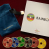 SET MONEDAS RAINBOW (tamaño Morgan) - N2G