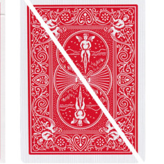 BARAJA CORTADA (tamaño Poker) - Bicycle