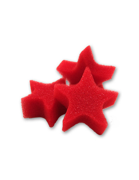 ESTRELLA DE ESPONJA ROJA- GOSHMAN