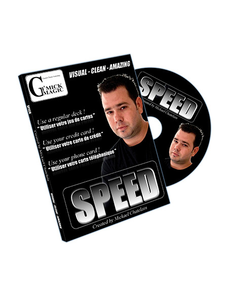 SPEED - DVD + GIMMICKS BICYCLE ROJO (MICKAEL CHATELAIN)