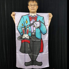 PAÑUELO PERSONAJE de MAGO - 89cm x 109cm