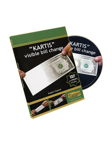 THE KARTIS 2.0 - CAMBIO A BILLETE ( DVD + GIMMICK)