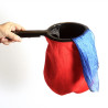 BOLSA COLADOR 3 CAMBIOS TERCIOPELO ROJO (CON CREMALLERA)